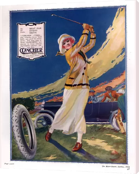 Clincher 1919 1910s uk golf tyres