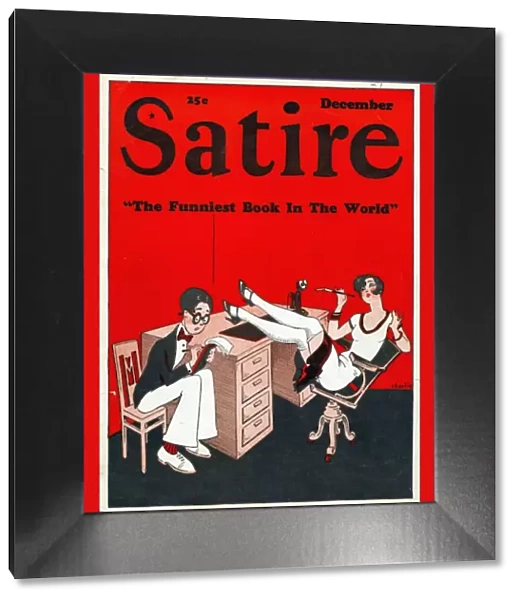 Satire 1927 1920s USA secretaries magazines secretary