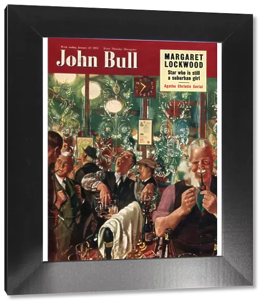 John Bull 1951 1950s UK men pubs locals closing time magazines