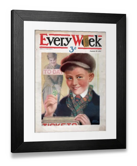 Framed Print : Every Week 1917 1910s USA magazines Framed Print : Every Week 1917 1910s USA magazines
