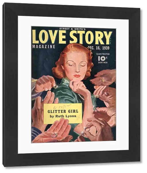 Love Story 1939 1930s USA marriages magazines