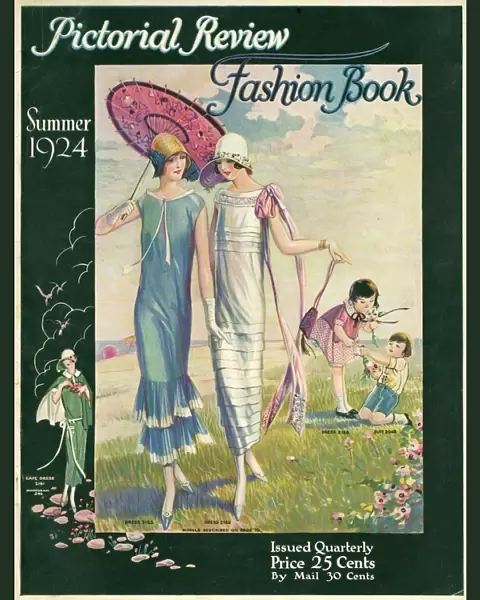 Pictorial Review Fashion Book 1924 1920s USA womens magazines