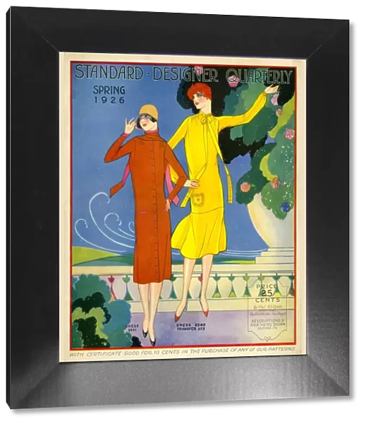 Standard Designer Quarterly 1926 1920s USA womens magazines art deco