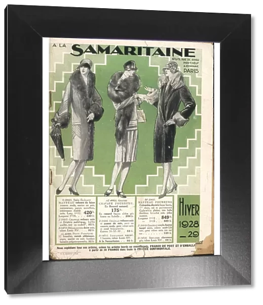 La Samaritaine 1928 1920s France mail Order Catalogue