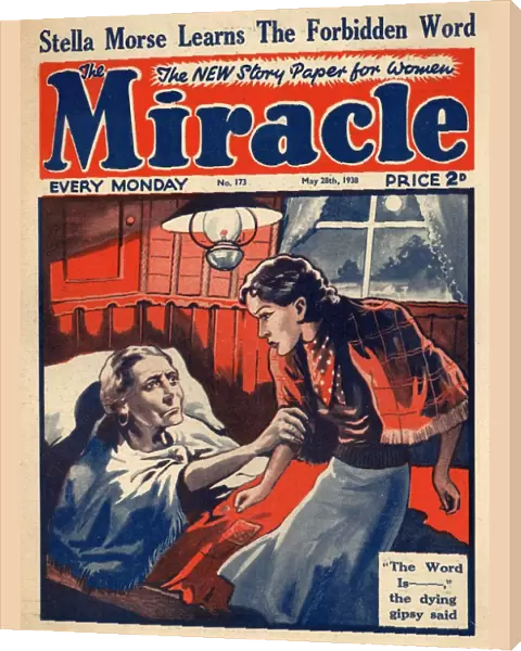 The Miracle 1930s UK gypsies death deathbed sick illness magazines