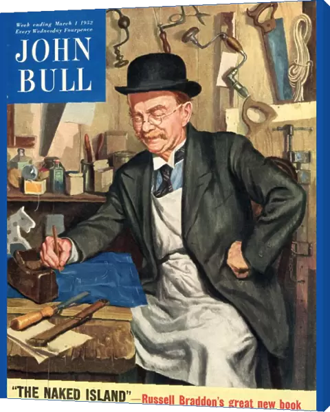 John bull 1956 1950s UK carpenters, capentry, diy magazines do it yourself
