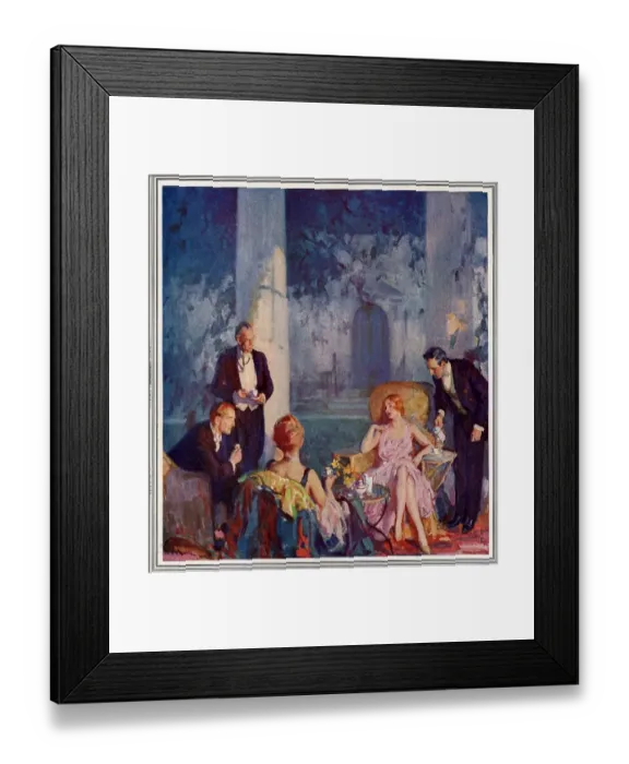 Framed Print : Maxwell House 1920s USA coffee party Framed Print : Maxwell House 1920s USA coffee party