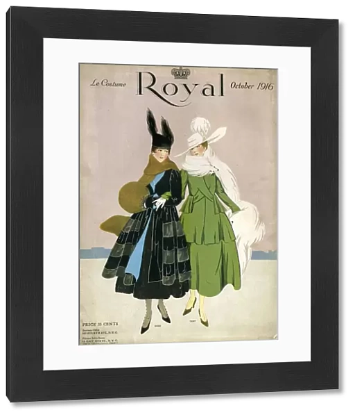 The Royal 1916 1910s France womens magazines