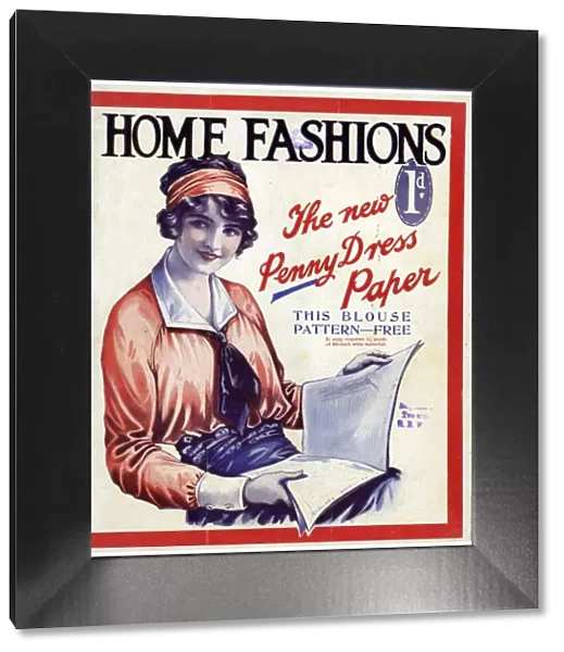 Home Fashion 1920s UK womens first issue portraits magazines