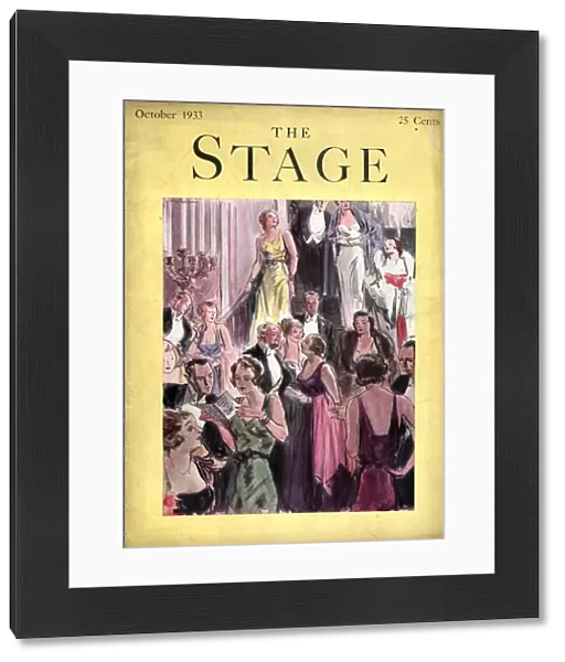 The Stage 1933 1930s USA first nights magazines