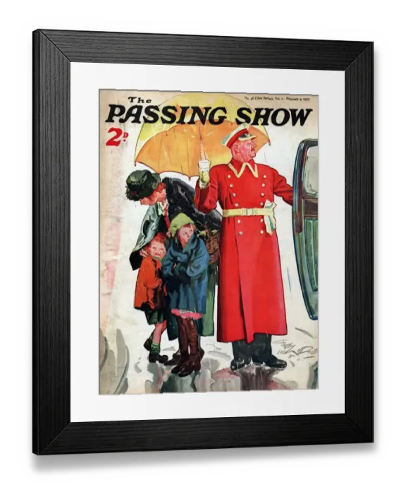 Framed Print : 1930s, UK, Passing Show, Magazine Cover Framed Print : 1930s, UK, Passing Show, Magazine Cover
