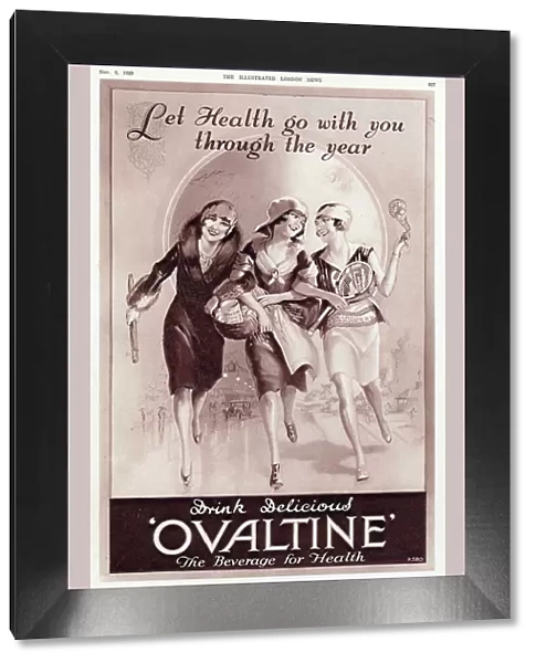 Ovaltine 1929 1920s UK tennis