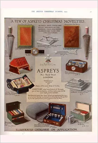 Asprey 1923 1920s UK gifts