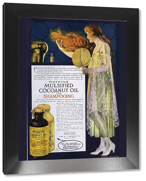 Watkins 1918 1910s USA shampoo