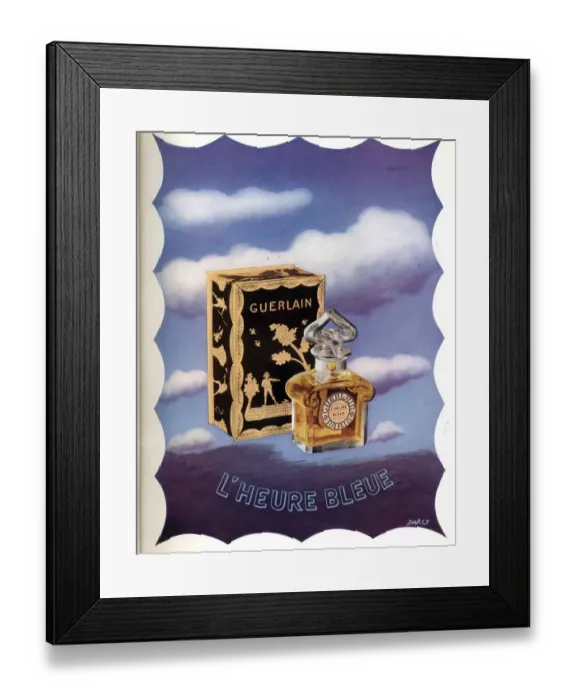 Framed Print : Guerlain 1930s USA