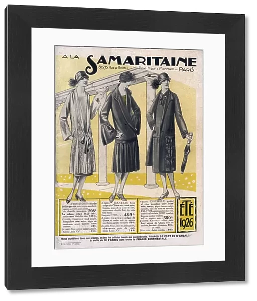 La Samaritaine 1926 1920s France mail Order Catalogue