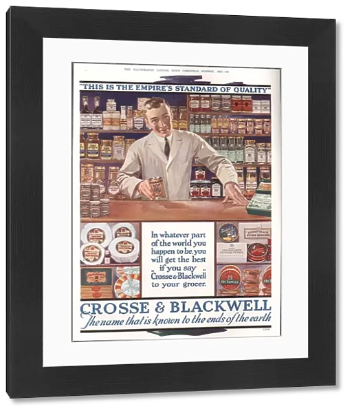 Crosse and Blackwell 1927 1920s UK shops greengrocers