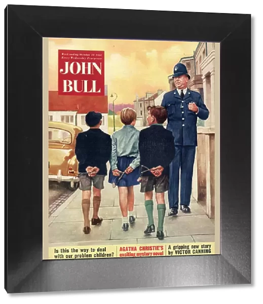 John Bull 1957 1950s UK police naughty boys magazines