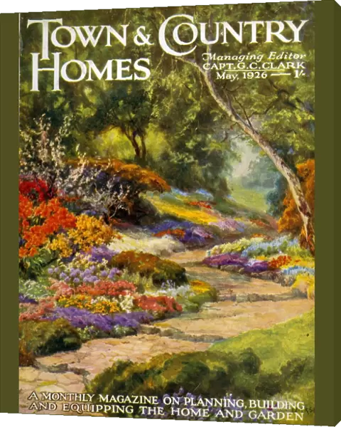 Town & Country Homes 1926 1920s UK countryside magazines horticulture