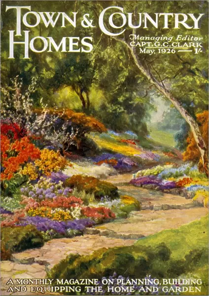 Town & Country Homes 1926 1920s UK countryside magazines horticulture