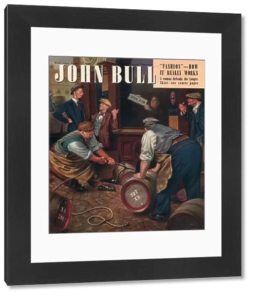 John Bull 1947 1940s UK pubs locals barrels alcoholic magazines