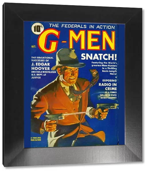 G-Men GMen GMen 1935 1930s USA FBI detectives pulp fiction magazines