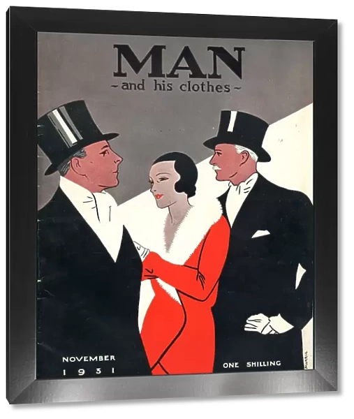 Man and his clothes 1931 1930s UK mens magazines clothing clothes