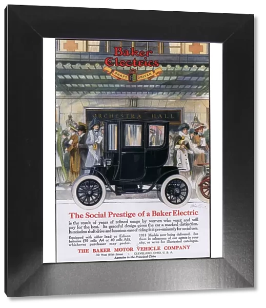 Baker Electric Cars 1910s USA