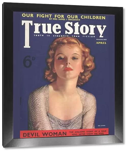 True Story 1930s USA pulp fiction magazines clothing clothes