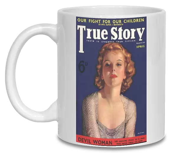 True Story 1930s USA pulp fiction magazines clothing clothes