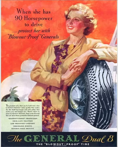 General 1930s USA tyres womens