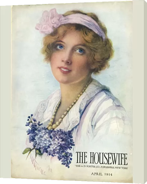 The Housewife 1914 1910s UK housewives housewife womens portraits magazines clothing