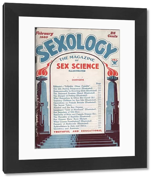 Sexology 1930s USA magazines