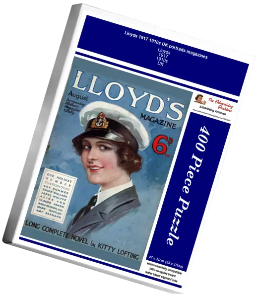 Lloyds 1917 1910s UK portraits magazines