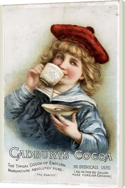 Cadburys 1890s UK cocoa drinking chocolate
