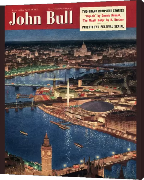 John Bull 1951 1950s UK festival of Britain magazines