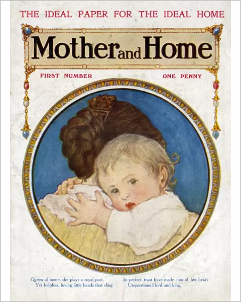 Mother and Home 1909 1900s UK mothers babies first issue magazines baby