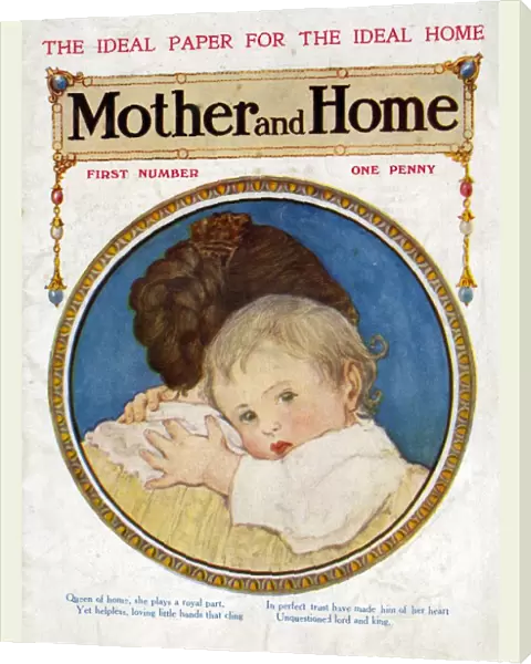 Mother and Home 1909 1900s UK mothers babies first issue magazines baby