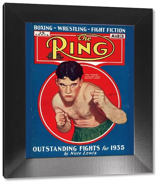 The Ring 1934 1935 1930s USA boxing boxers magazines