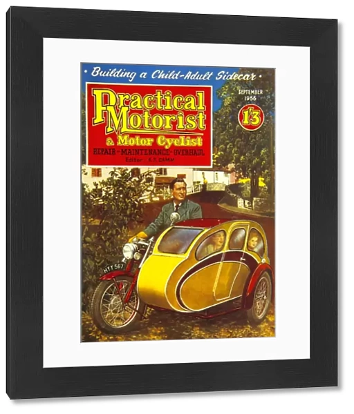 Practical Motorist & Motor Cyclist 1956 1950s UK motorbikes magazines
