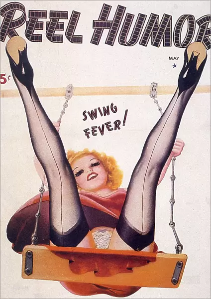1920s USA Reel Humour Magazine Cover