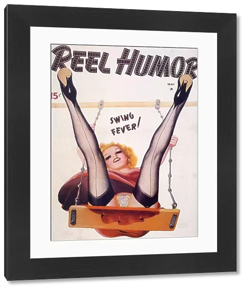1920s USA Reel Humour Magazine Cover