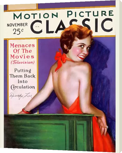 1930s USA Motion Picture Classic Magazine Cover