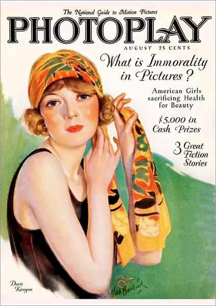 1920s UK Photoplay Magazine Cover