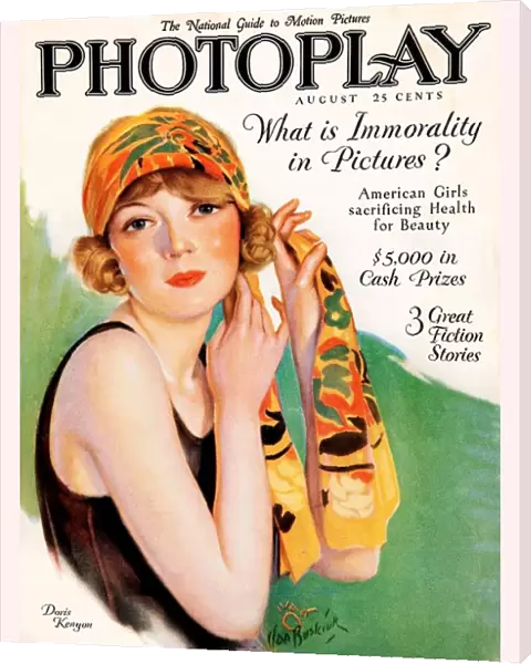 1920s UK Photoplay Magazine Cover