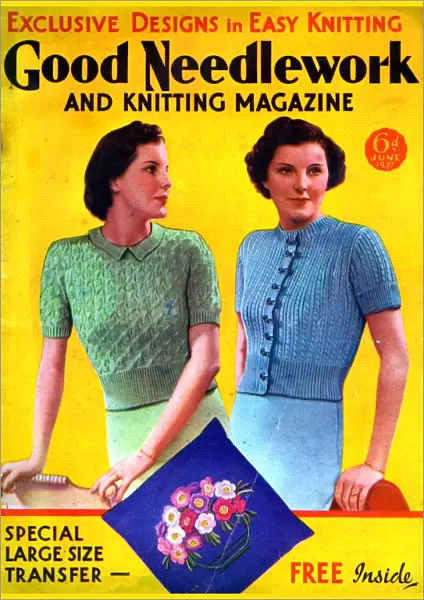 1930s UK Good Needlework and Knitting Magazine Cover