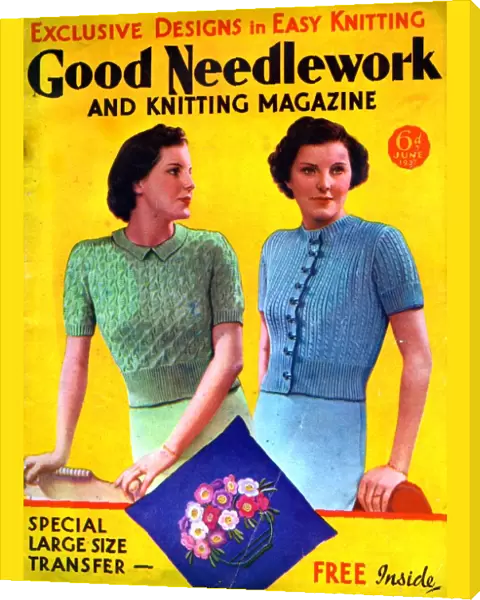 1930s UK Good Needlework and Knitting Magazine Cover