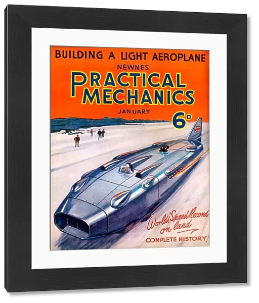 1930s UK Practical Mechanics Magazine Cover