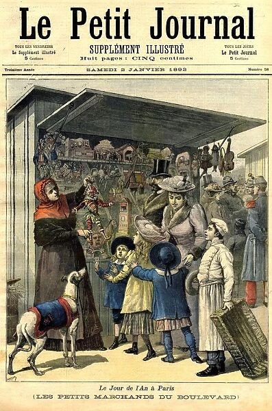 1900s, France, Le Petit Journal, Magazine Cover