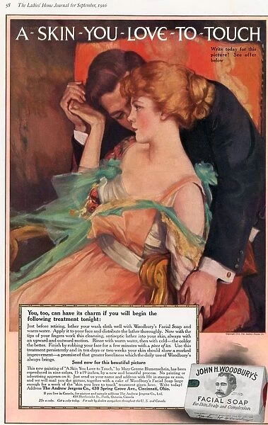 1910s USA expressions love woodburyAs smell soap hugging aroma